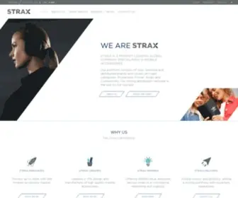 Strax.com(Strax) Screenshot