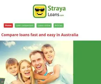 Strayaloans.com(Strayaloans) Screenshot