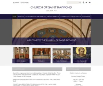 Straymondparish.org(Raymond Parish) Screenshot