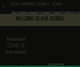 Straymondschool-Downey.org(Saint Raymond Catholic School) Screenshot