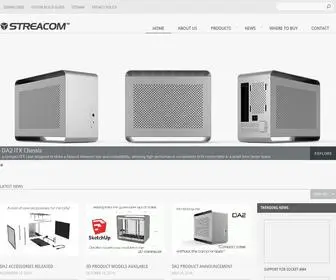 Streacom.com(Premium Computer Hardware Design & Manufacture) Screenshot