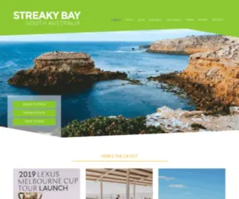 Streakybay.com.au(The picturesque township of Streaky Bay) Screenshot