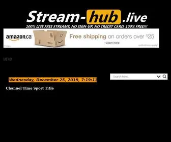 Stream-Hub.live(Stream Hub live) Screenshot