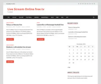 Stream-LivefreetvChannel.com(Live Stream Online free tv) Screenshot