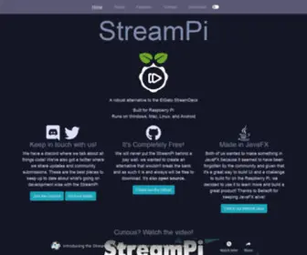 Stream-PI.com(StreamPi) Screenshot