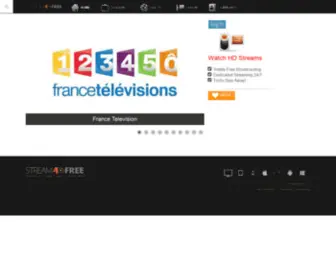 Stream4Free.eu(Live TV Show Streaming and VOD) Screenshot