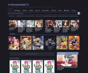 Streamanimetv.net(Stream anime online) Screenshot