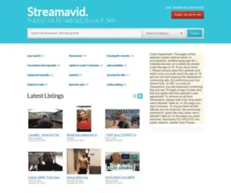 Streamavid.com(Streamavid) Screenshot