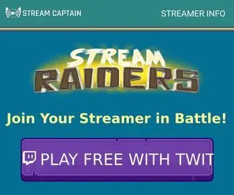 Streamcaptain.com(Stream Raiders) Screenshot