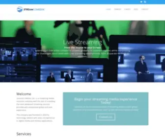 Streamcomedia.com(A Streaming Media Solutions Company) Screenshot