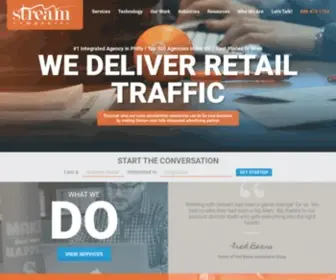Streamcompanies.com(Integrated Advertising Agency) Screenshot