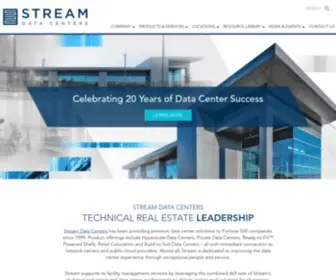 Streamdatacenters.com(Stream Data Centers) Screenshot