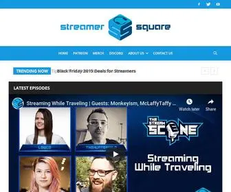 Streamersquare.com(Home) Screenshot