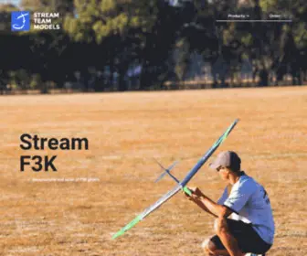 Streamf3K.com(Manufacturer and seller of F3K gliders) Screenshot