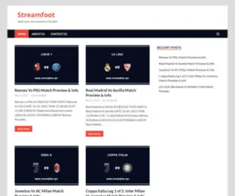 Streamfoot.xyz(Streamfoot) Screenshot