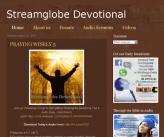 StreamGlobedevotional.com(StreamGlobedevotional) Screenshot