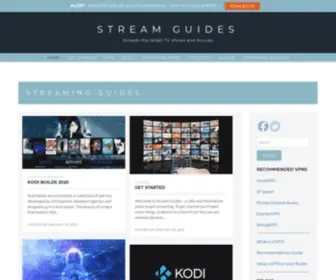 StreamGuides.co.uk(Stream Guides) Screenshot