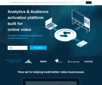 Streamhub.co.uk(Video analytics and audience targeting platform) Screenshot