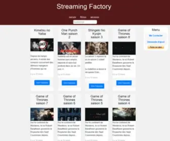 Streamingfactory.fr(Streaming) Screenshot