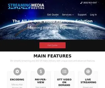 Streamingmediahosting.com(Content Delivery Network) Screenshot