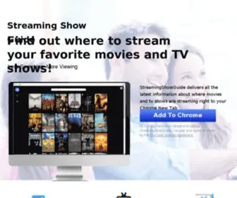 Streamingshowguide.com(Streamingshowguide) Screenshot