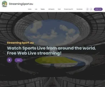 Streamingsport.eu(Streaming Sport) Screenshot