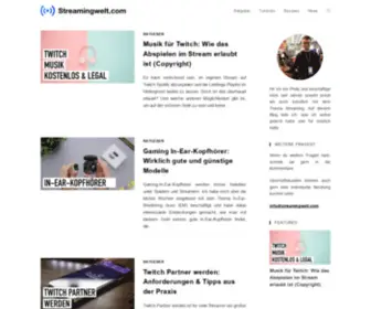 Streamingwelt.com(OBS Tutorials & Streaming Tipps) Screenshot
