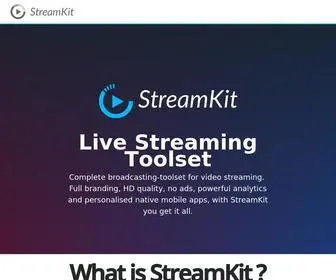 Streamkit.net(TV/Radio Streaming Platform) Screenshot