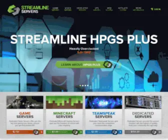 Streamline-Servers.com(Streamline Servers) Screenshot