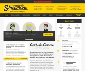 Streamlinebus.com(Streamline Bus) Screenshot