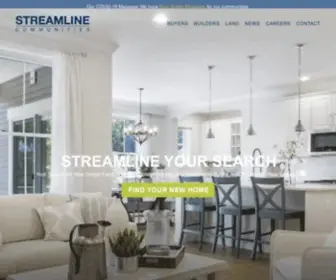 Streamlinecommunities.com(Streamline Communities) Screenshot