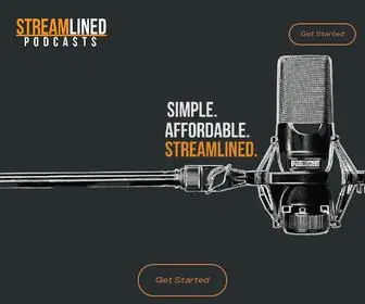 Streamlinedpodcasts.com(Streamlined Podcasts) Screenshot