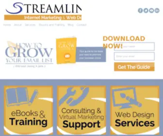 Streamlineinternetmarketing.com(Streamline Internet Marketing) Screenshot