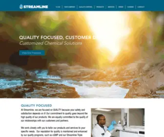 Streamlinepolymers.com(STREAMLINE) Screenshot
