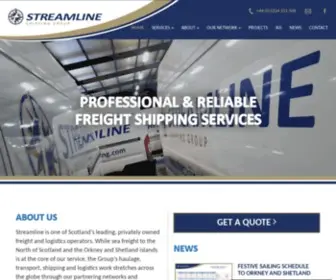 Streamlineshippinggroup.com(Streamline Shipping Group) Screenshot