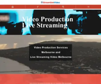 Streamlinevideo.com.au(Video Production Melbourne) Screenshot