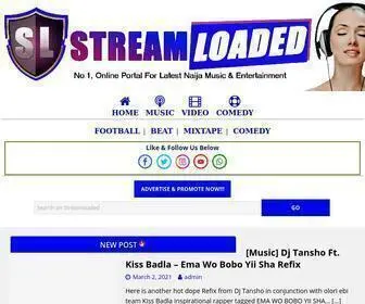 Streamloaded.com.ng(1 Entertainment Naija Portal) Screenshot