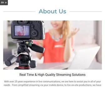 Streamme.ca(Live Broadcasting Service) Screenshot