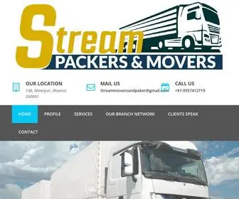 Streammoversandpaker.com(Stream Movers and Paker) Screenshot