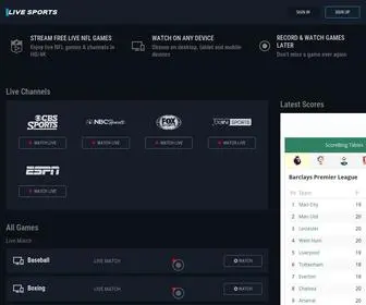 Streamparadize.com(Stream Live Sports Games On Any Device) Screenshot