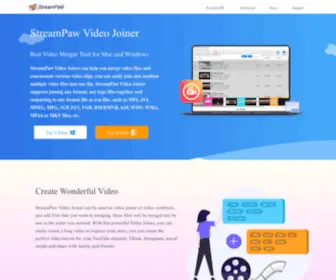 Streampaw.com(StreamPaw Video Joiner) Screenshot