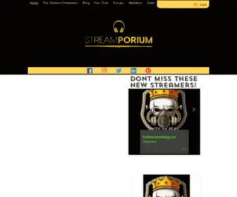 Streamporium.com(Gamer Apparel) Screenshot