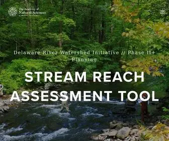 Streamreachtools.org(Stream Reach Assessment Tool) Screenshot