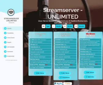 Streamserver-Unlimited.de(Streamserver Unlimited) Screenshot