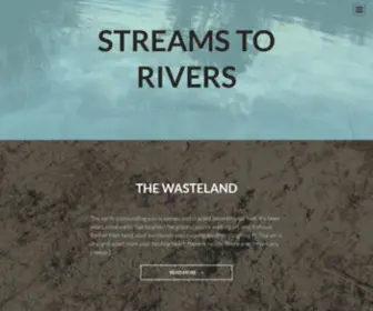 Streamstorivers.com(Streams to Rivers) Screenshot