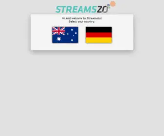 Streamszo.com(Streamszo) Screenshot