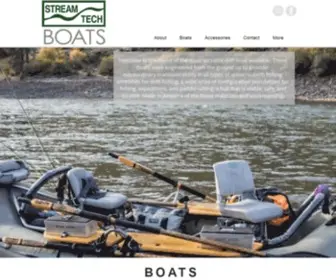 Streamtechboats.com(Stream Tech Drift Boats) Screenshot