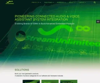 Streamunlimited.com(StreamUnlimited Engineering GmbH) Screenshot