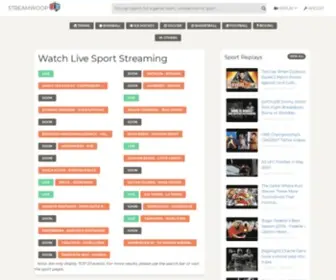 Streamwoop.com(Watch Free Live Sport Streaming Online) Screenshot