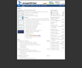 Streamwriter.org(Streamwriter) Screenshot